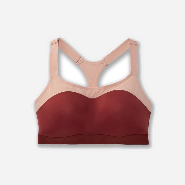 Brooks Dare Racerback - Run Bra Mujer - Rosas (XJBN-51607)